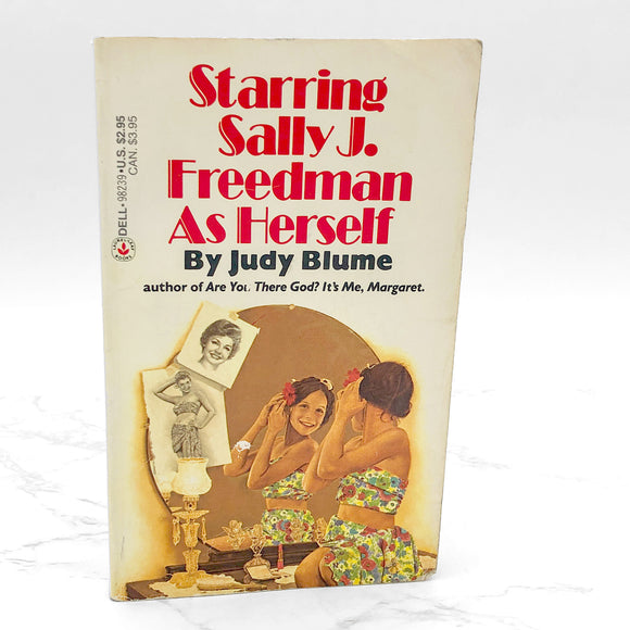 Starring Sally J. Freedman as Herself by Judy Blume [1978 PAPERBACK] • Dell