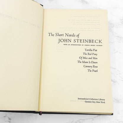 The Short Novels of John Steinbeck [1963 HARDCOVER] • International Collectors Library