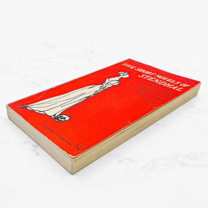 Five Short Novels of Stendhal [FIRST PAPERBACK PRINTING] 1958 • Anchor Books • Edward Gorey Cover