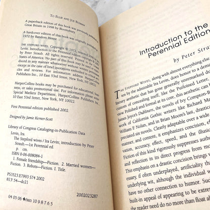 The Stepford Wives by Ira Levin [TRADE PAPERBACK RE-ISSUE] 2002 • Perennial