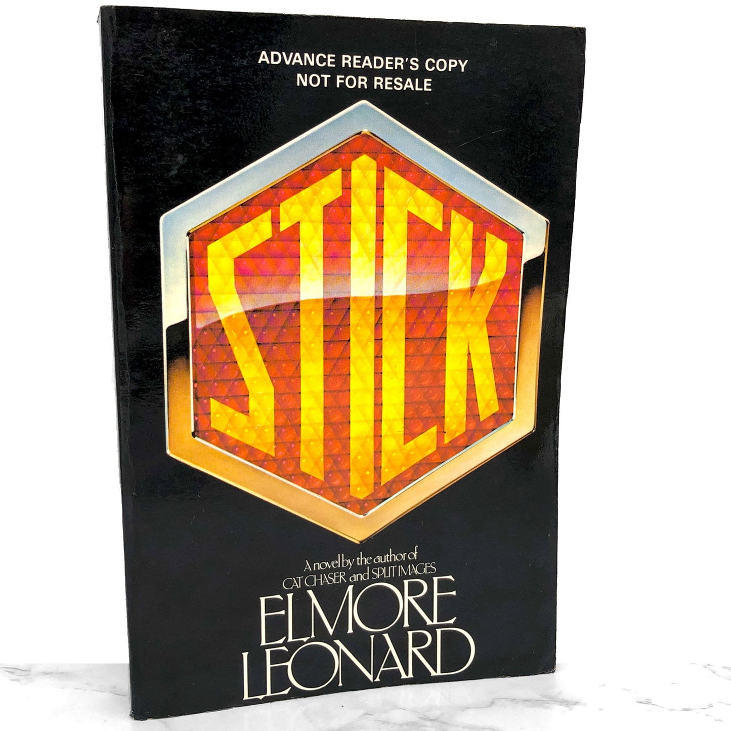 Stick by Elmore Leonard [ADVANCE READER'S COPY] 1983 • Uncorrected Proof • Arbor House