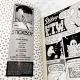 STICKBOY Issues #1-4 by Dennis Worden [FIRST EDITION SET] 1988-1990 • Fantagraphics Books