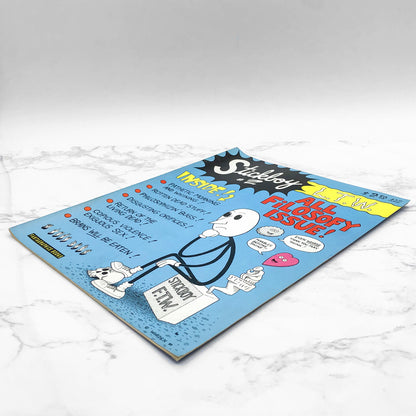 STICKBOY Issues #1-4 by Dennis Worden [FIRST EDITION SET] 1988-1990 • Fantagraphics Books