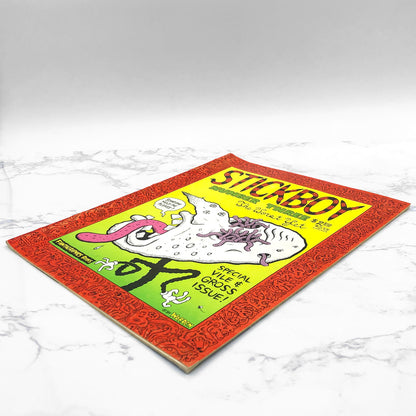 STICKBOY Issues #1-4 by Dennis Worden [FIRST EDITION SET] 1988-1990 • Fantagraphics Books