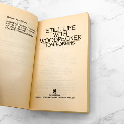 Still Life with Woodpecker by Tom Robbins [1984 PAPERBACK] • Bantam