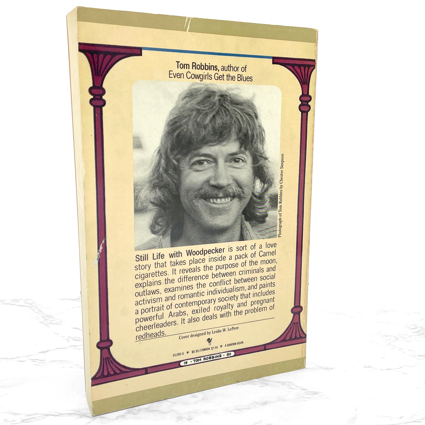 Still Life with Woodpecker by Tom Robbins [FIRST EDITION PAPERBACK • FIRST PRINTING] 1980 • Bantam