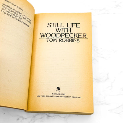 Still Life with Woodpecker by Tom Robbins [1984 PAPERBACK] • Bantam