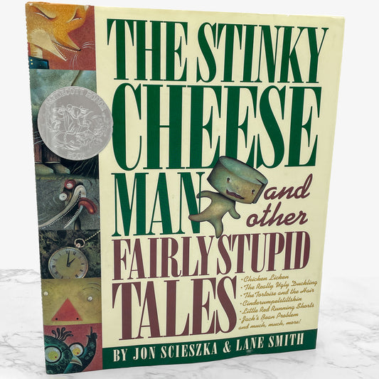 The Stinky Cheese Man & Other Fairly Stupid Tales by Jon Scieszka [FIRST EDITION] 1992 • Viking