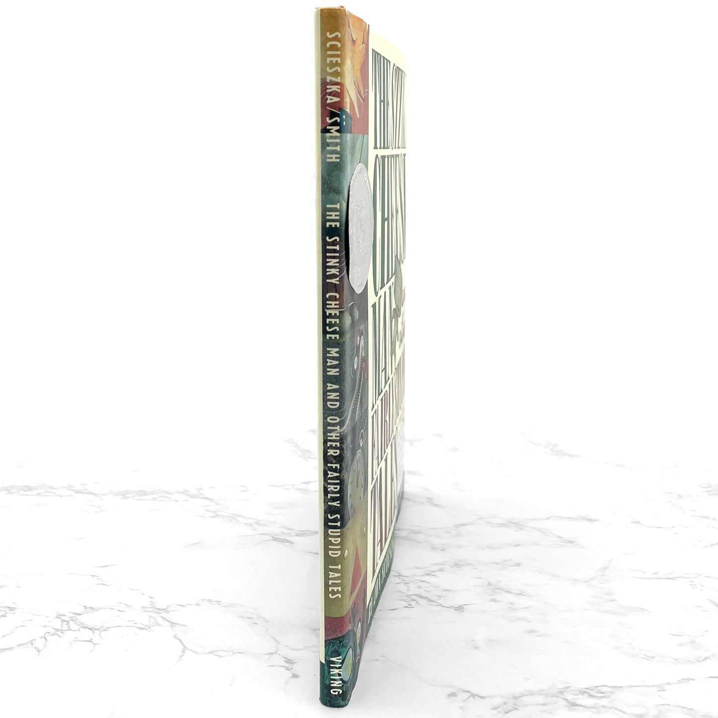 The Stinky Cheese Man & Other Fairly Stupid Tales by Jon Scieszka [FIRST EDITION] 1992 • Viking