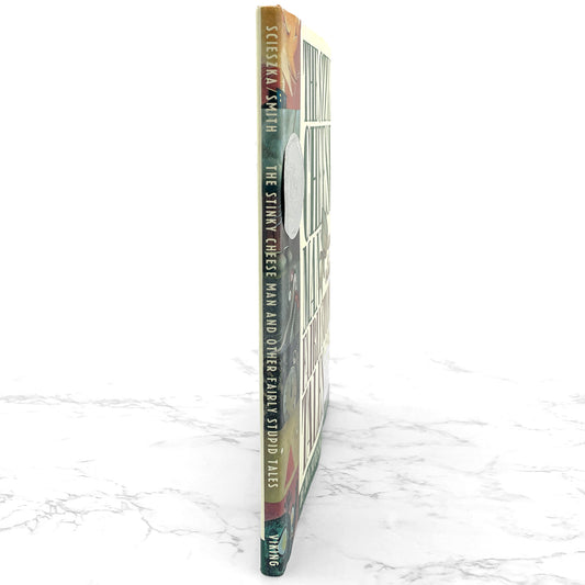 The Stinky Cheese Man & Other Fairly Stupid Tales by Jon Scieszka [FIRST EDITION] 1992 • Viking