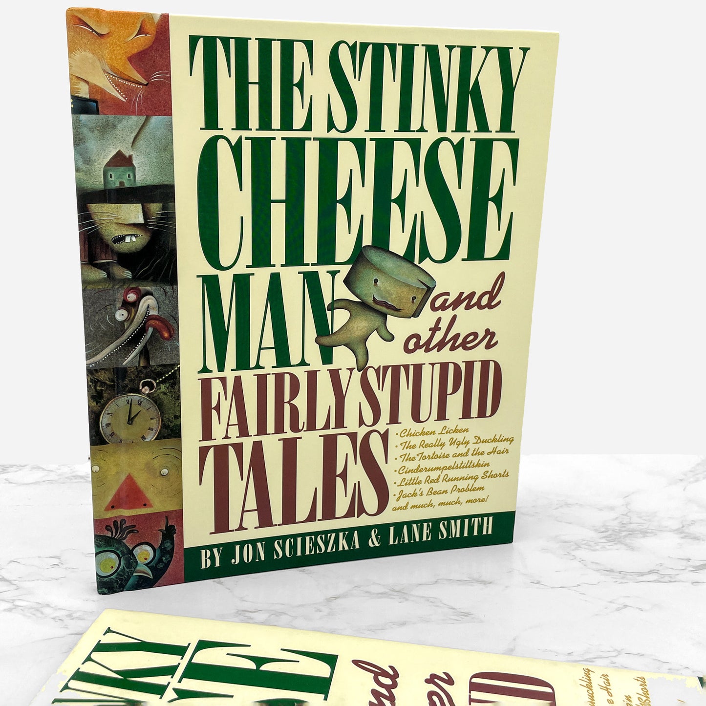 The Stinky Cheese Man & Other Fairly Stupid Tales by Jon Scieszka [FIRST EDITION] 1992 • Viking