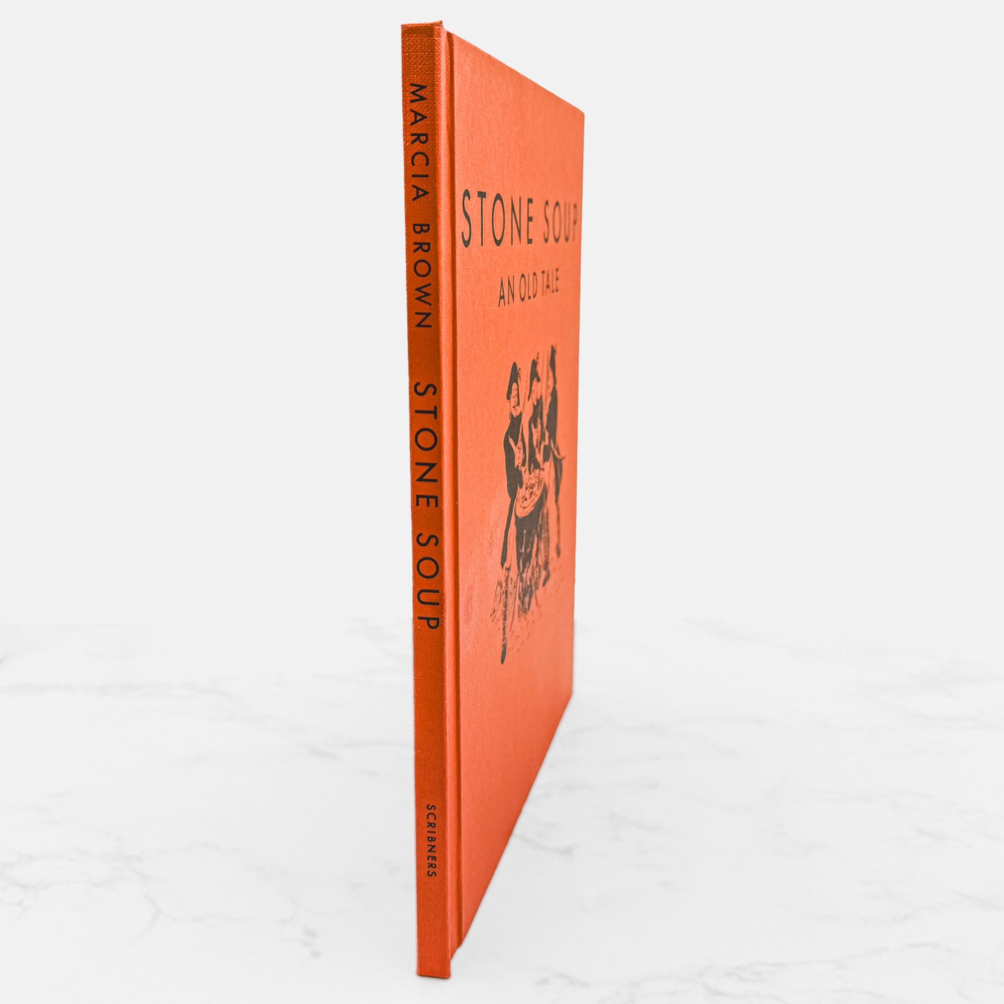 Stone Soup by Marcia Brown [FIRST EDITION REPRINT] 1975 • 33rd Printing • Charles Scribner's Sons