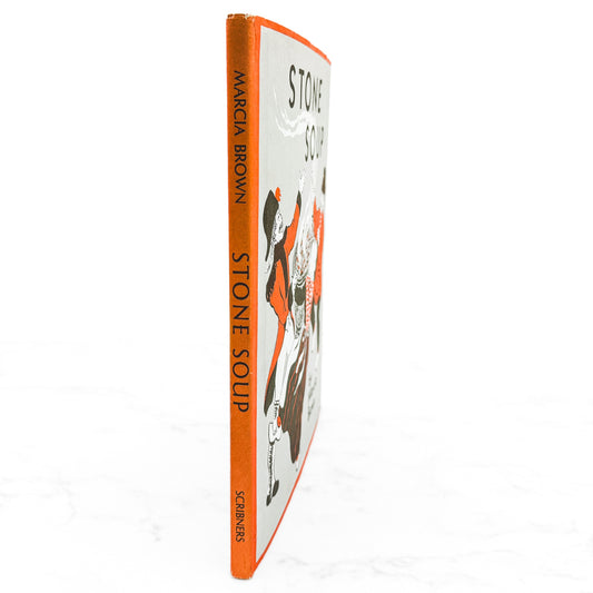 Stone Soup by Marcia Brown [FIRST EDITION REPRINT] 1975 • 33rd Printing • Charles Scribner's Sons