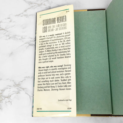 Storming Heaven: LSD and the American Dream by Jay Stevens [FIRST EDITION • FIRST PRINTING] 1987