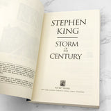Storm of the Century by Stephen King [FIRST EDITION • FIRST PRINTING] 1999 • Pocket • Mint!