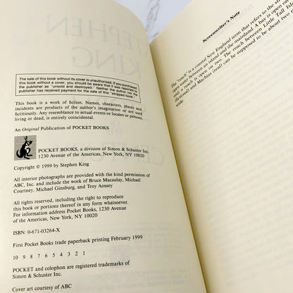 Storm of the Century by Stephen King [FIRST EDITION • FIRST PRINTING] 1999 • Pocket • Mint!