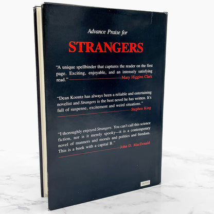 Strangers by Dean Koontz [1986 HARDCOVER] BCE • G.P. Putnam's Sons