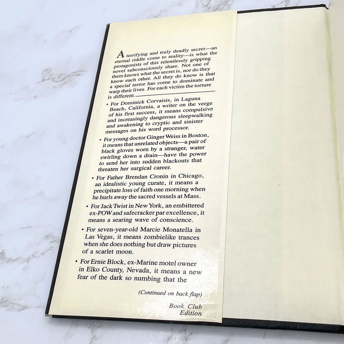 Strangers by Dean Koontz [1986 HARDCOVER] BCE • G.P. Putnam's Sons