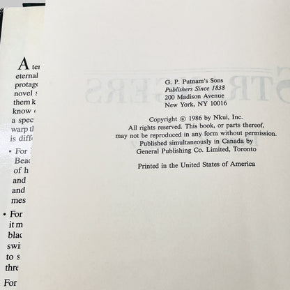 Strangers by Dean Koontz [1986 HARDCOVER] BCE • G.P. Putnam's Sons