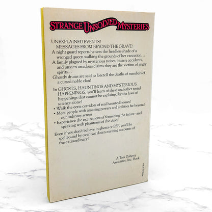 Ghosts, Hauntings & Mysterious Happenings by Phyllis Raybin Emert [FIRST PAPERBACK PRINTING] 1992 • TOR