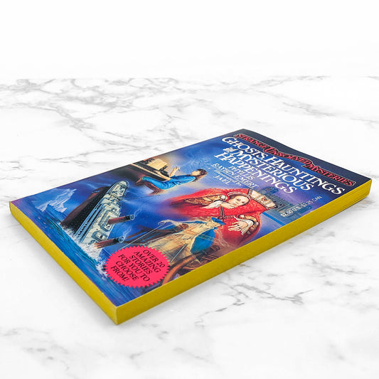 Ghosts, Hauntings & Mysterious Happenings by Phyllis Raybin Emert [FIRST PAPERBACK PRINTING] 1992 • TOR