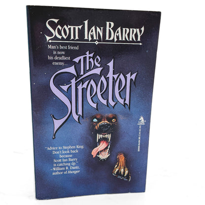 The Streeter by Scott Ian Barry [FIRST EDITION • FIRST PRINTING] 1994 • TOR Horror