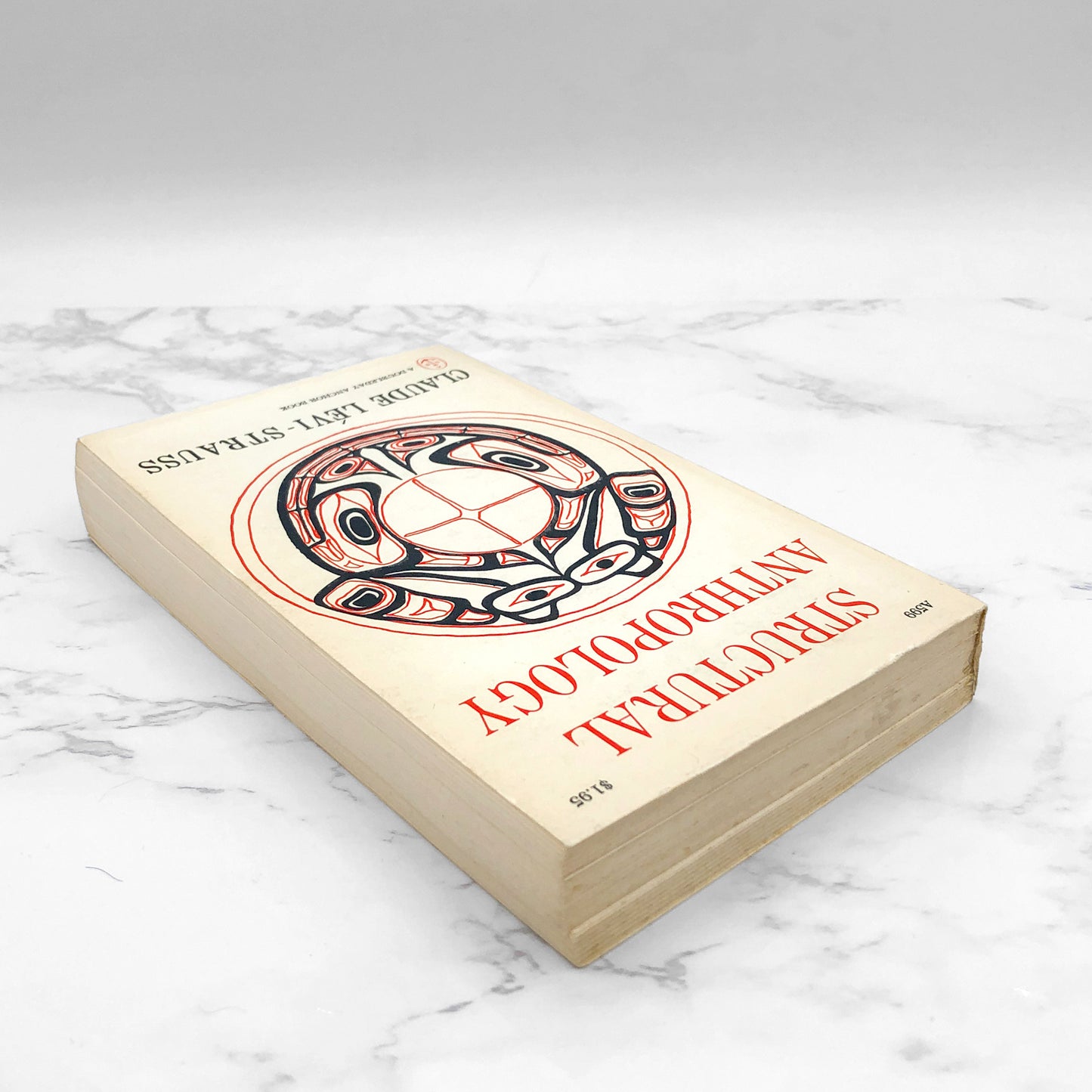 Structural Anthropology by Claude Lévi-Strauss [FIRST PAPERBACK PRINTING] 1967 • Anchor Books