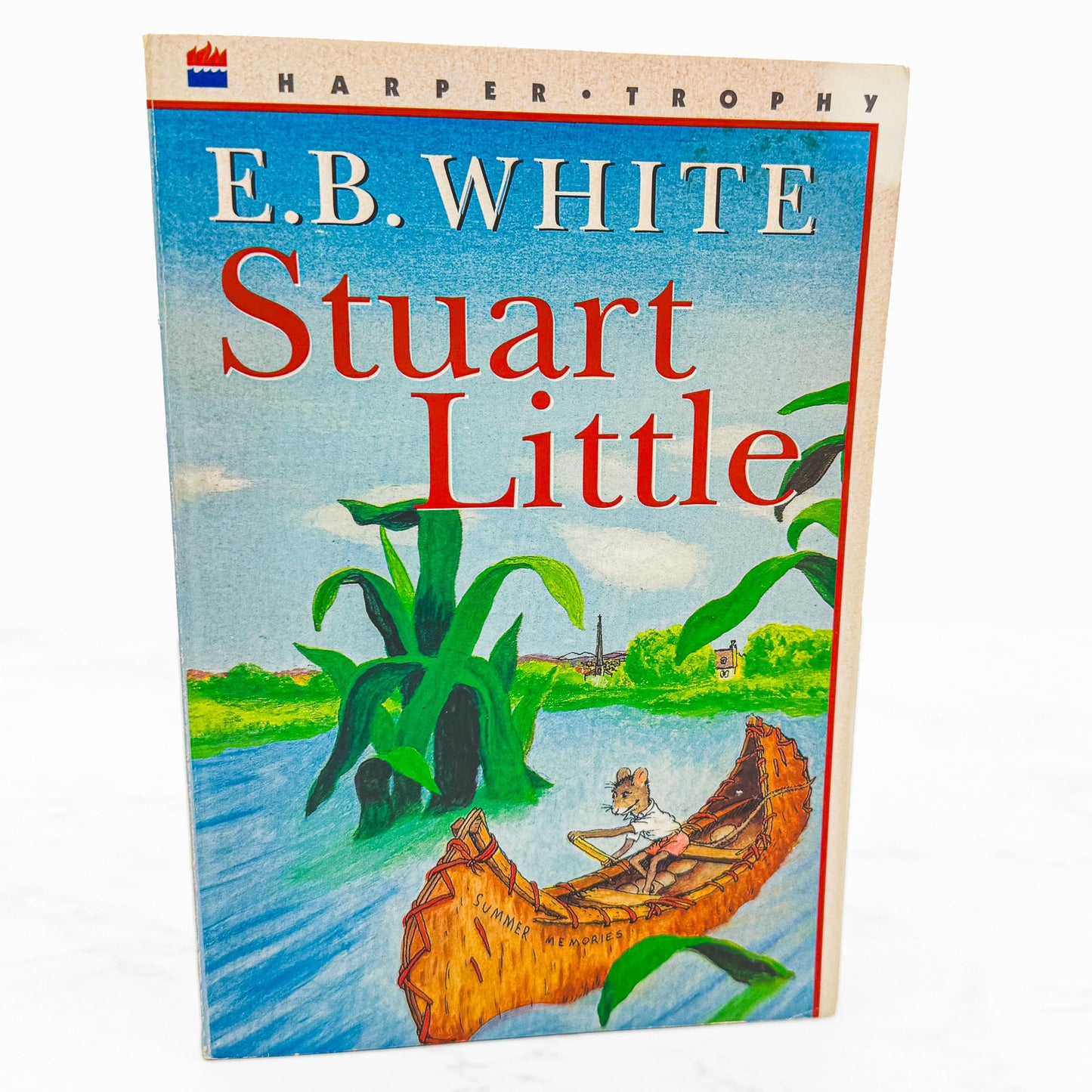 Stuart Little by E.B. White [TRADE PAPERBACK] 1996 • Harper Trophy