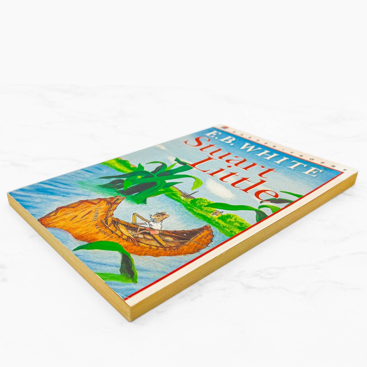 Stuart Little by E.B. White [TRADE PAPERBACK] 1996 • Harper Trophy