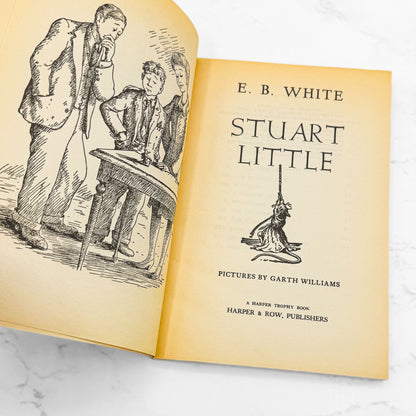 Stuart Little by E.B. White [TRADE PAPERBACK] 1996 • Harper Trophy