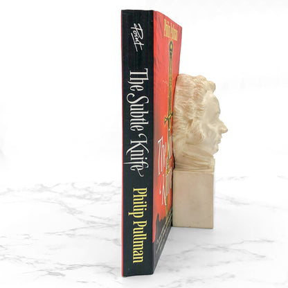 The Subtle Knife by Philip Pullman [FIRST U.K. PAPERBACK EDITION] 1998 • Point • His Dark Materials #2