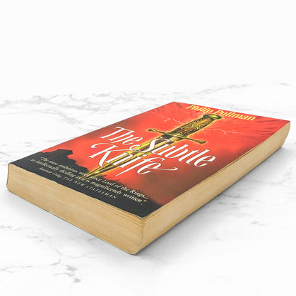 The Subtle Knife by Philip Pullman [FIRST U.K. PAPERBACK EDITION] 1998 • Point • His Dark Materials #2