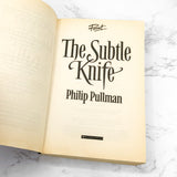 The Subtle Knife by Philip Pullman [U.K FIRST PAPERBACK EDITION] 1998 • Point • His Dark Materials #2