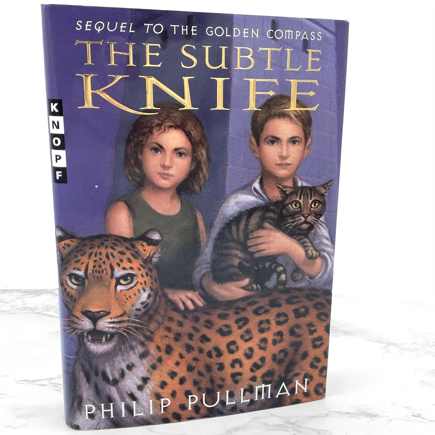 The Subtle Knife by Philip Pullman [U.S. FIRST EDITION] 1997 • Knopf • His Dark Materials #2