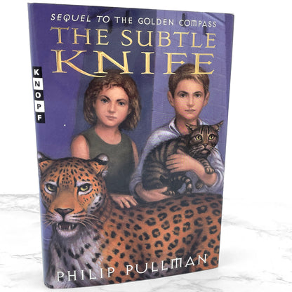 The Subtle Knife by Philip Pullman [U.S. FIRST EDITION] 1997 • Knopf • His Dark Materials #2