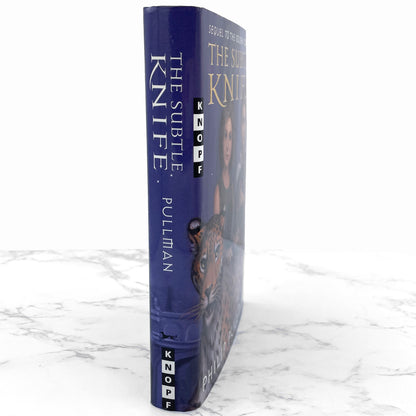 The Subtle Knife by Philip Pullman [U.S. FIRST EDITION] 1997 • Knopf • His Dark Materials #2