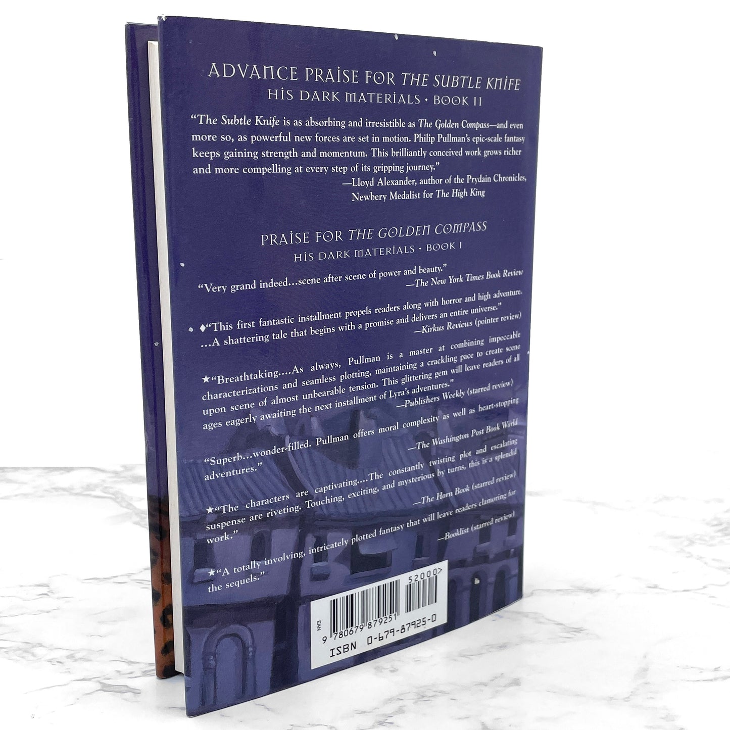 The Subtle Knife by Philip Pullman [U.S. FIRST EDITION] 1997 • Knopf • His Dark Materials #2