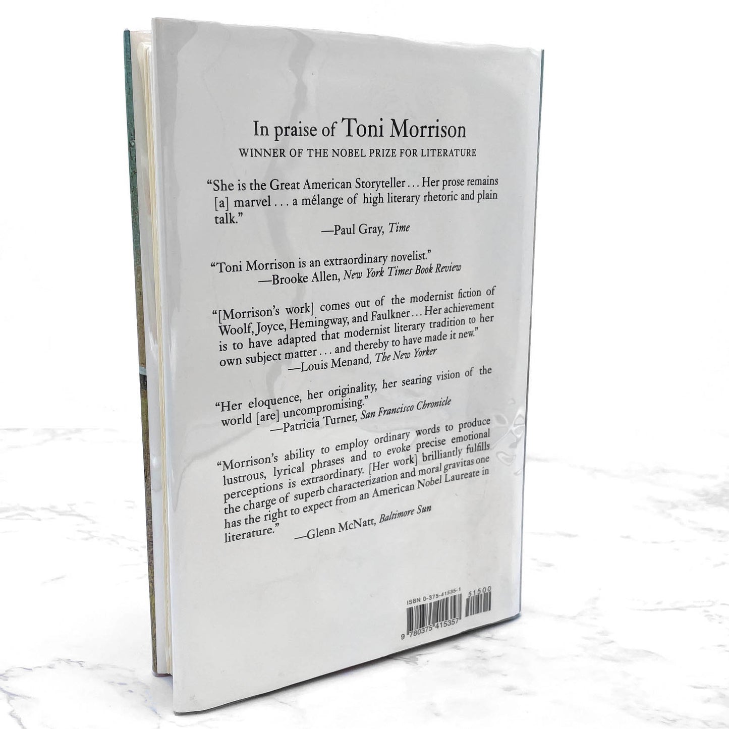 Sula by Toni Morrison [FIRST EDITION] • 23rd Printing / 2002 • Knopf *See Condition