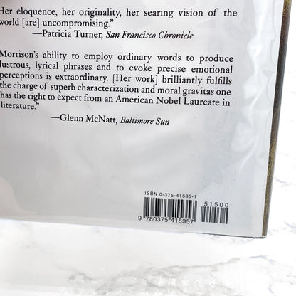 Sula by Toni Morrison [FIRST EDITION] • 23rd Printing / 2002 • Knopf *See Condition