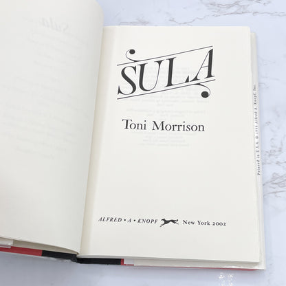 Sula by Toni Morrison [FIRST EDITION] • 23rd Printing / 2002 • Knopf *See Condition