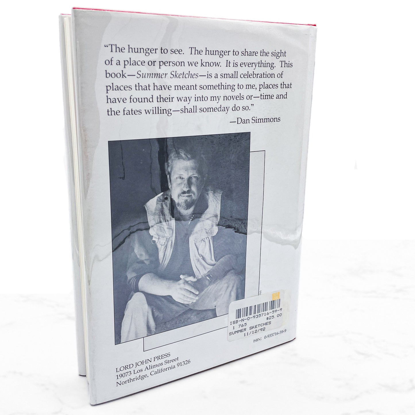 Summer Sketches by Dan Simmons [FIRST EDITION • FIRST PRINTING] 1992 • Lord John Press