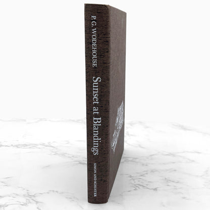 Sunset at Blandings by P.G. Wodehouse [U.S. FIRST EDITION • FIRST PRINTING] 1978 • Simon & Schuster
