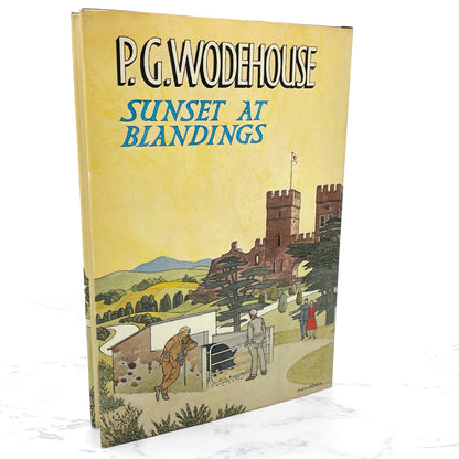 Sunset at Blandings by P.G. Wodehouse [U.S. FIRST EDITION • FIRST PRINTING] 1978 • Simon & Schuster