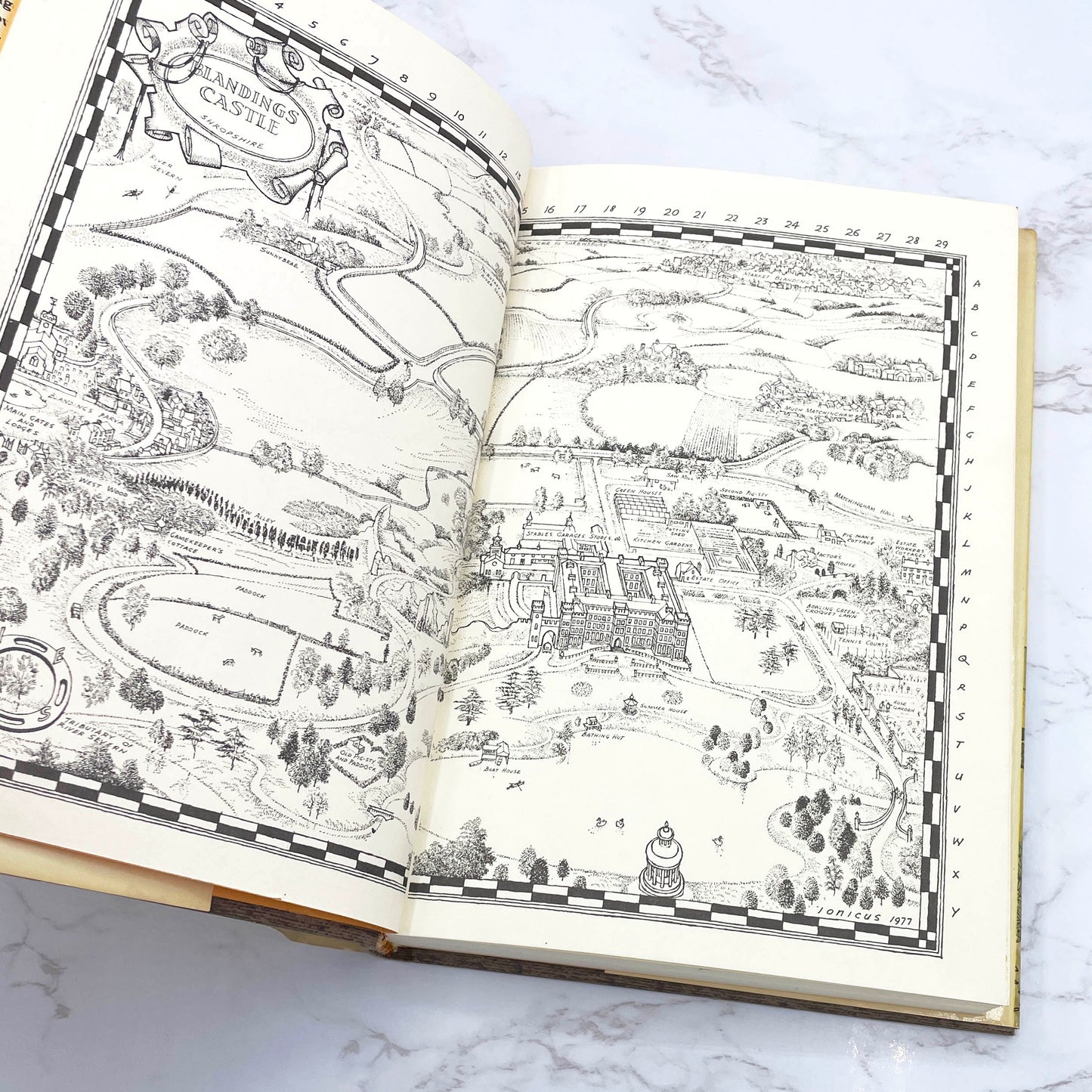 Sunset at Blandings by P.G. Wodehouse [U.S. FIRST EDITION • FIRST PRINTING] 1978 • Simon & Schuster