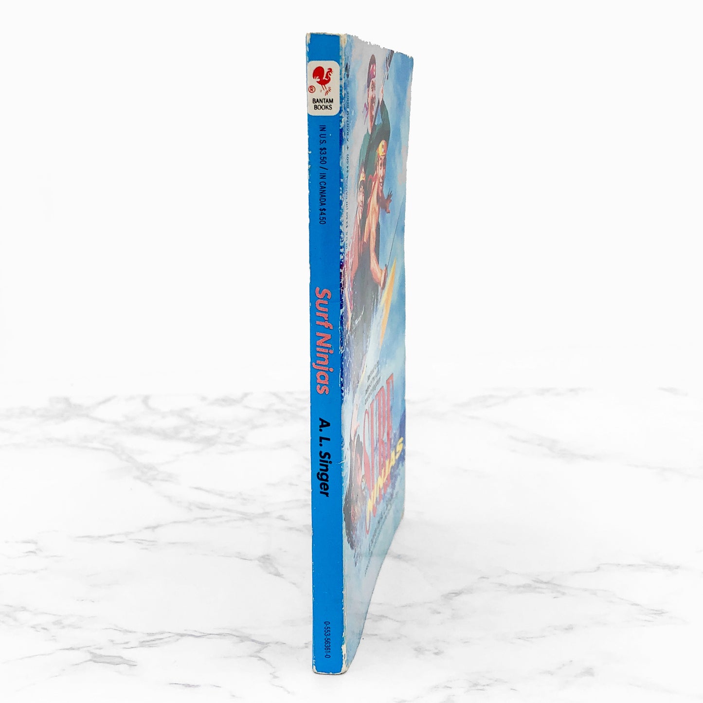 Surf Ninjas : A Novelization by A.L. Singer [MOVIE TIE-IN PAPERBACK] 1993 • Bantam Starfire