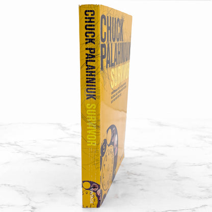Survivor by Chuck Palahniuk [U.K. TRADE PAPERBACK] 2003 • Vintage Books