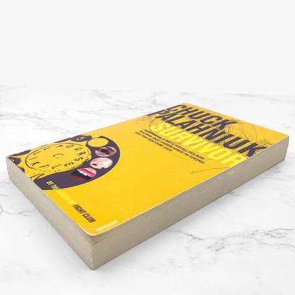 Survivor by Chuck Palahniuk [U.K. TRADE PAPERBACK] 2003 • Vintage Books