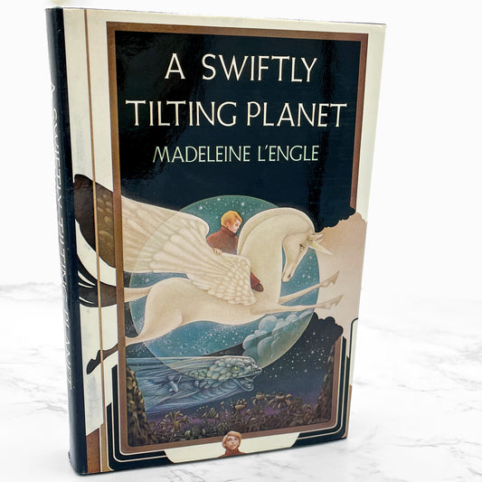 A Swiftly Tilting Planet by Madeleine L'Engle [FIRST EDITION] 1980 • 6th Print • FSG *See Condition!