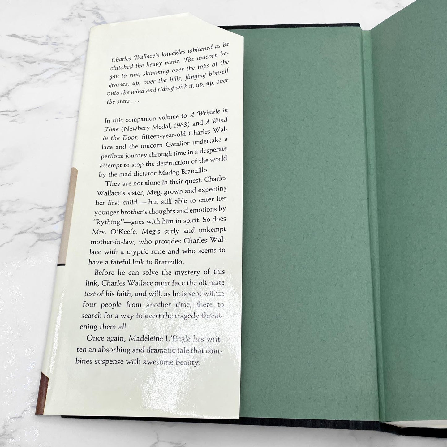 A Swiftly Tilting Planet by Madeleine L'Engle [FIRST EDITION] 1980 • 6th Print • FSG *See Condition!