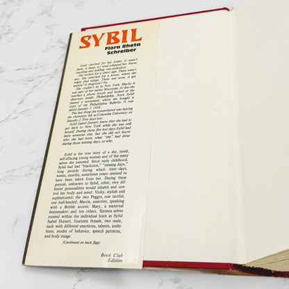 Sybil by Flora Rheta Schreiber [FIRST BOOK CLUB EDITION] 1973 • Henry Regnery